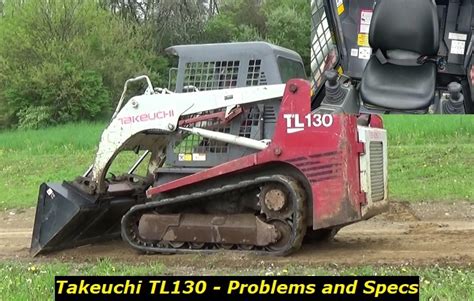 takeuchi tl130 problems